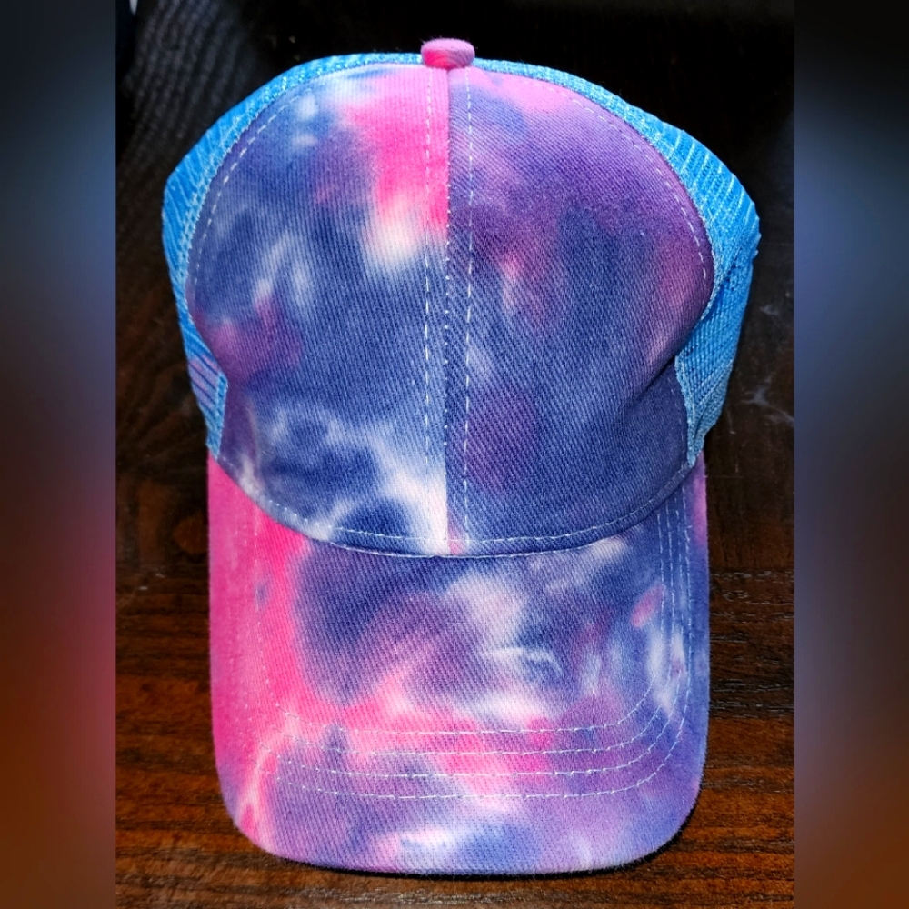 C.C. tie dye hat
